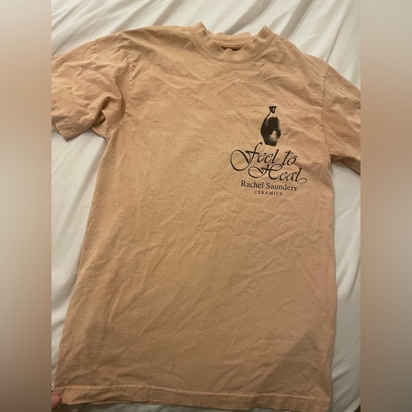 Rachel Saunders clay dyed dirt tee- out of production - Picture 6 of 7